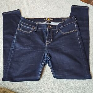 Lucky Brand Blue Jeggings with Contrast Stitching